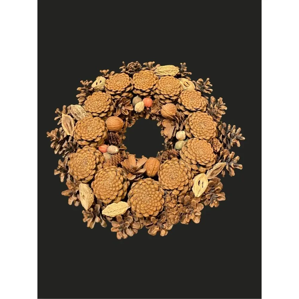 Pinecone Wreath Vintage